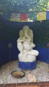 Ganesha im Heller Garten Gardasee