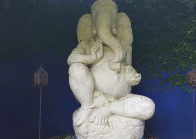 Ganesha im Heller Garten Gardasee