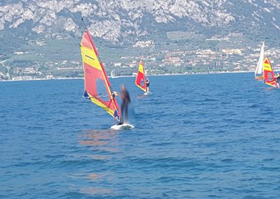 Windsurfer am Gardasee