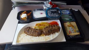 Kebab in Türkisch Airlines