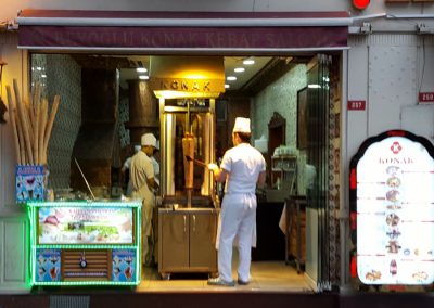 Döner Stand in Istanbul