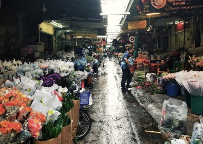 Blumenmarkt in Bangkok