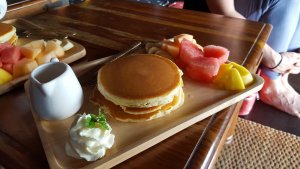 Frühstück im Loy La Long Hotel in Bangkok