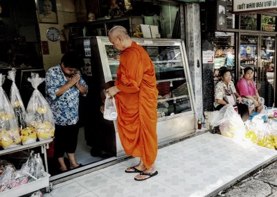 Mönch in Bangkok