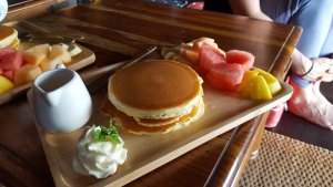 Pancake im Loy La Long Hotel in Bangkok