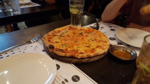 Pizza im red Dine in Bangkok
