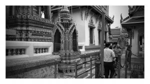 Denkmal im Wat Phra Kaeo