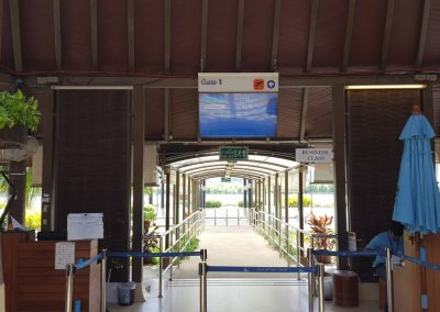 Gangway am Samui Airport