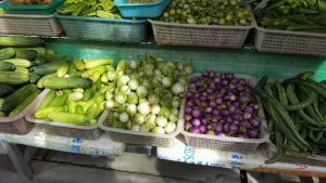 Gemüse am Markt Thong Sala