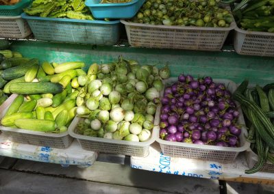 Gemüse am Markt Thong Sala