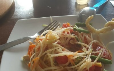 Papaya-Salat
