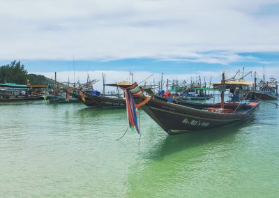 Fischer-Boote Koh Phangan