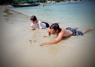 Relaxen an Thong Nai Pan Beach