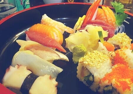 Sushi Mix im Do Ichi Sushi-Restaurant in Fürth