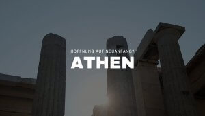 Athen Sonnenaufgang über Akropolis