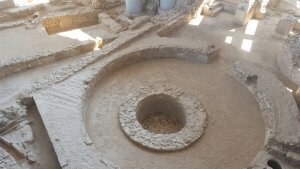 Ausgrabung am Akropolismuseum