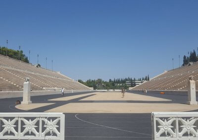 Das Panathinaiko-Stadion in Athen