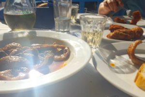 Abendessen im Symposio Ikaria