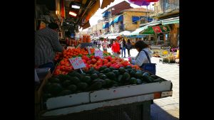 Gemüse am Yehuda Market