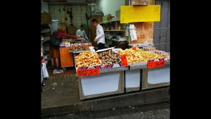 Kokosmakronen am Yehuda Market