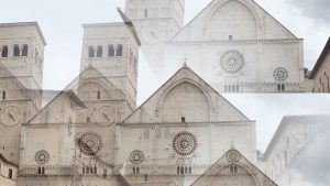 San Rufino Assisi mit Effekt