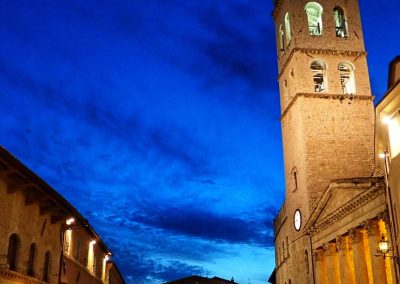 Nachthimmel über Assisi
