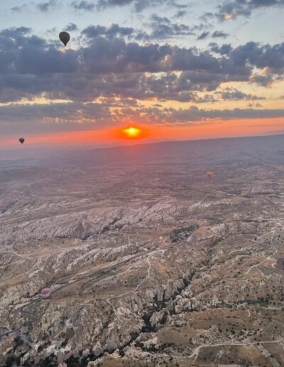 Sonnenaufgang in Kappadokien